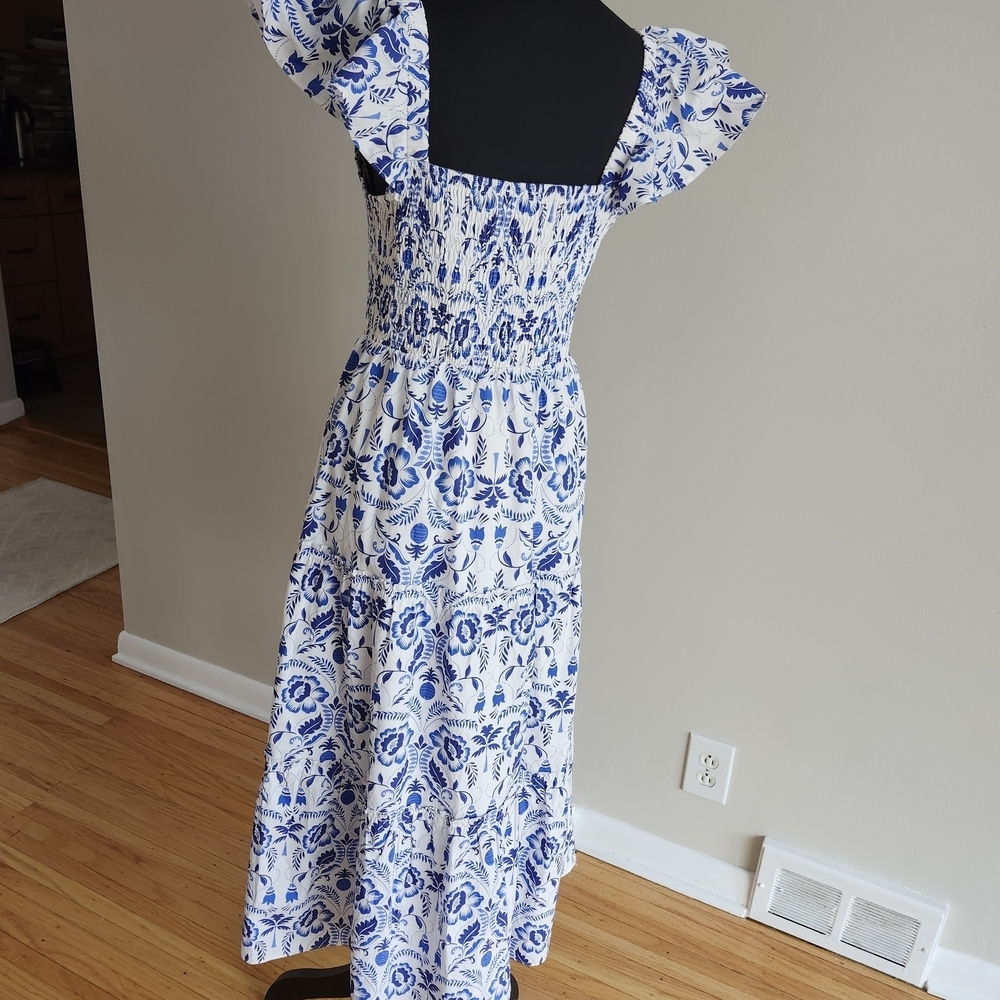 Sugarlips Blue and White Sundress  Maxi - Picture 2 of 4